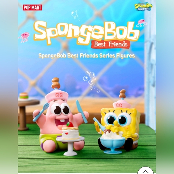 POP MART Other - Pop Mart Spongebob Best Friends - Patrick Cake Time